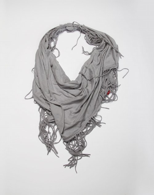 埃斯普利特Esprit-配件专场女款灰色时尚披肩 