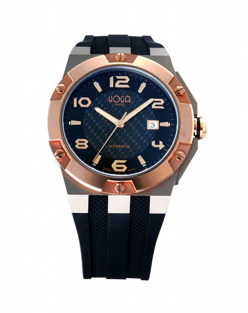 皇爵HOGA手表专场男款第五元素纯钛机械表价