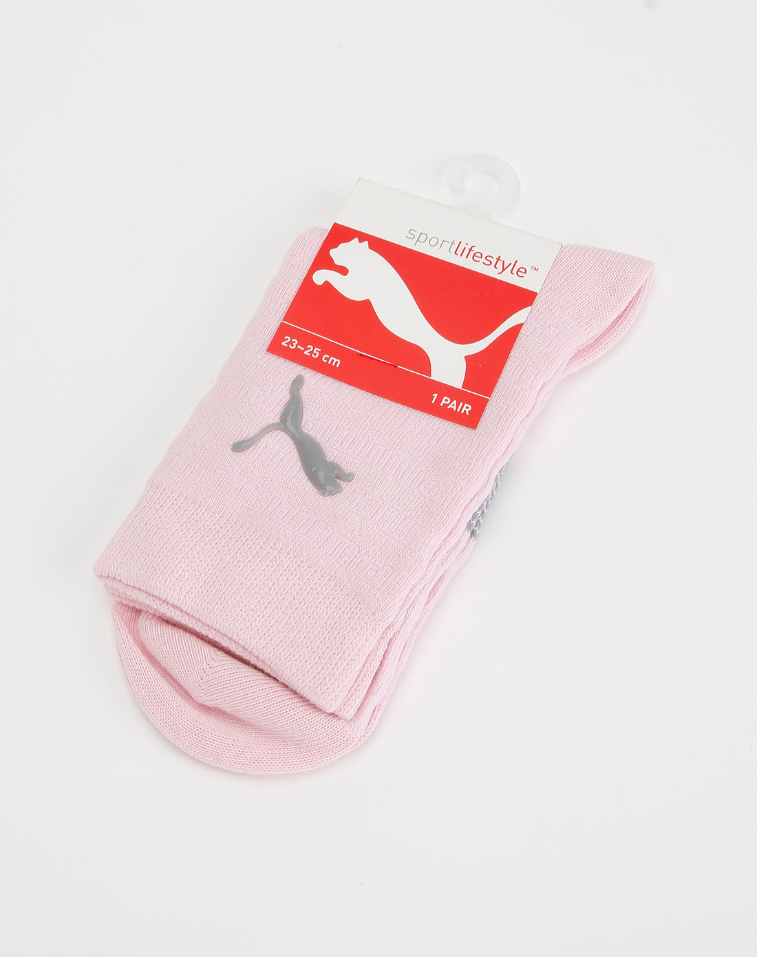 彪马PUMA粉红色简约长袜88647503