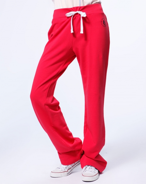 品牌库存混合专场暇步士 红色系带运动长裤价