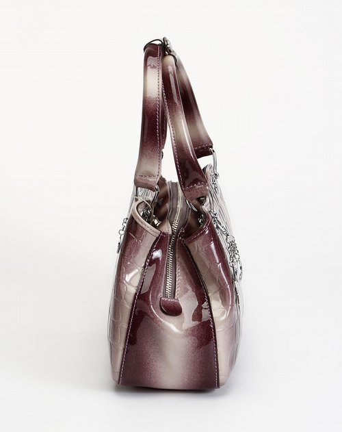 梦特娇女包专场新款 紫色时尚简约手拎包价格