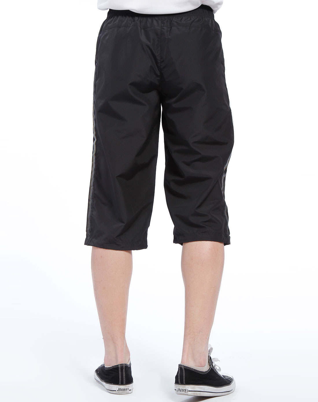 安踏运动七分<em>裤男</em>中裤加网松紧男士<em>短裤篮球裤</em>