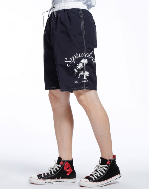 <em>男装</em>库存专场七匹狼 深蓝色沙滩<em>短裤</em>1_<em>唯品会</em>