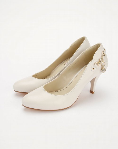 丝罗妮MARCHIORI纯白色时尚高跟鞋_唯品会名