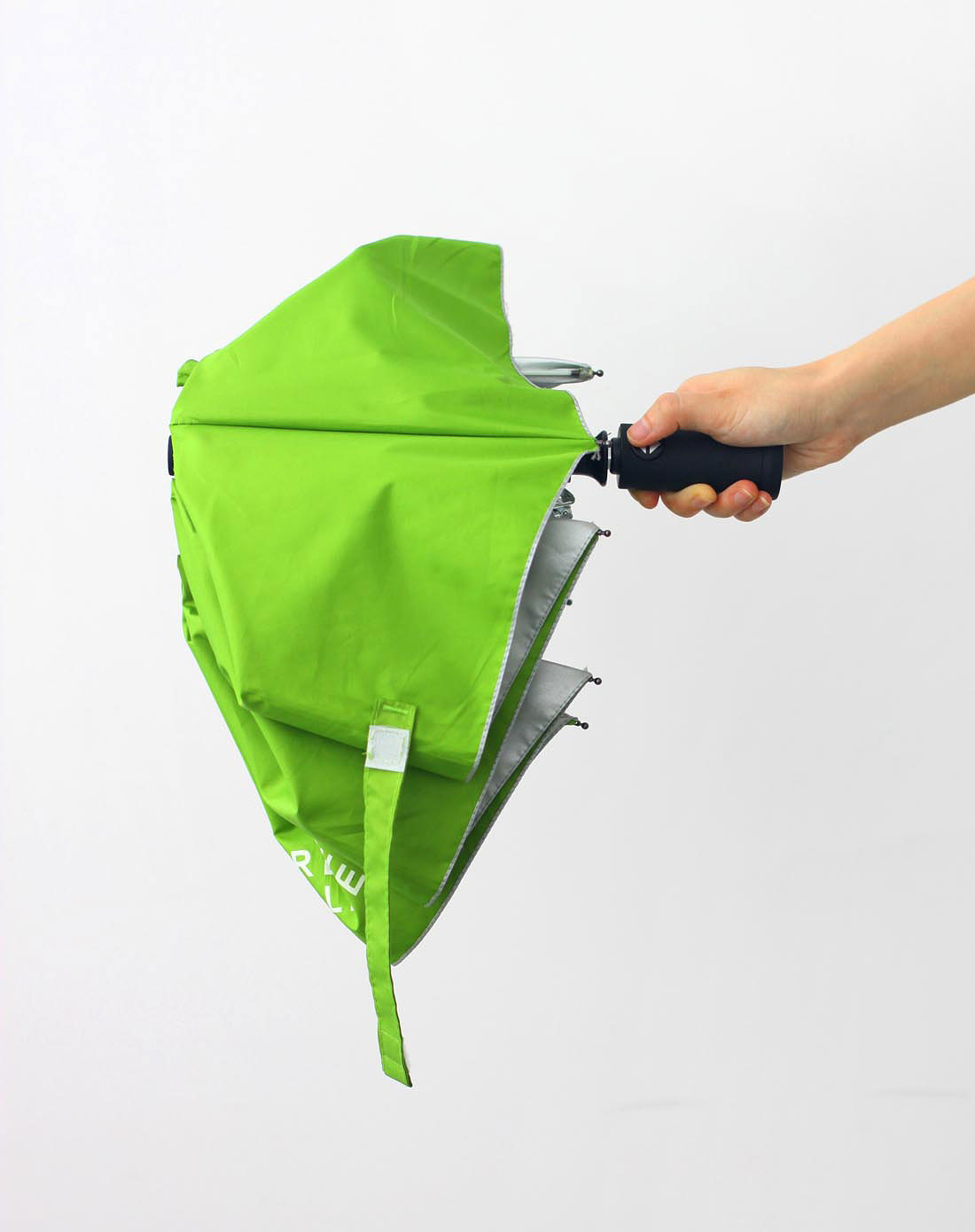 最生活a-life绿色带电筒折叠自动伞C-3520绿色