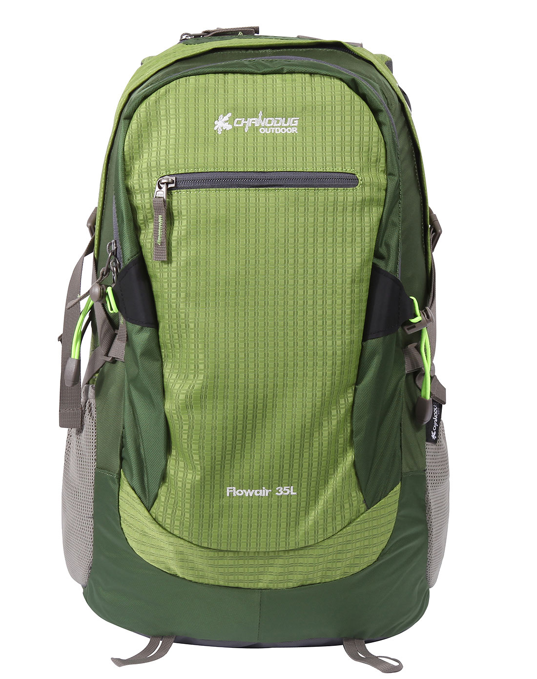 夏诺多吉chanodug户外男<em>女</em>装中性绿色户外登