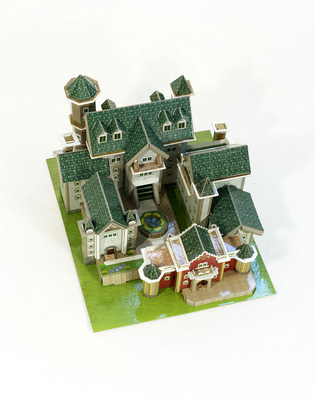 沈君炭仙3D纸板建筑模型拼装AD-ZP005