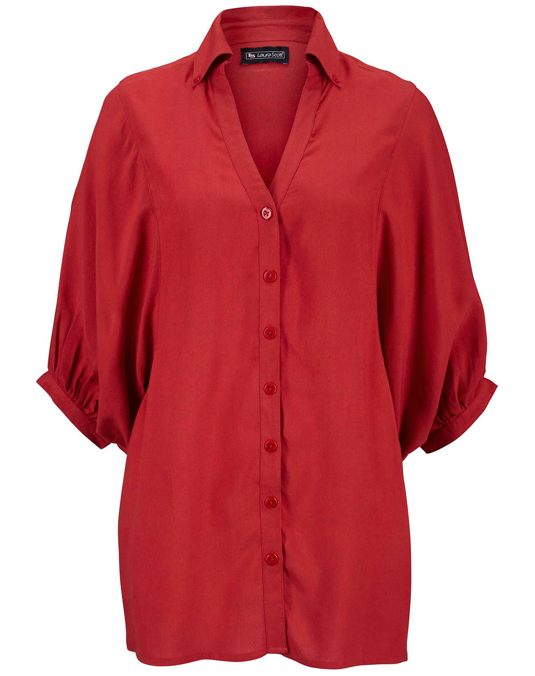 <em>女装</em>劳拉.斯特<em>Laura Scott</em>女款衬衫红色<em>Lauras</em>