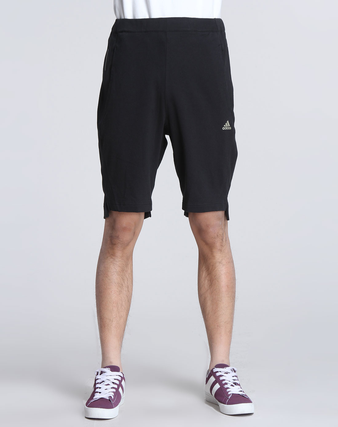 阿迪达斯adidas<em>男子</em>动感舒适运动全能针织<em>短裤</em>