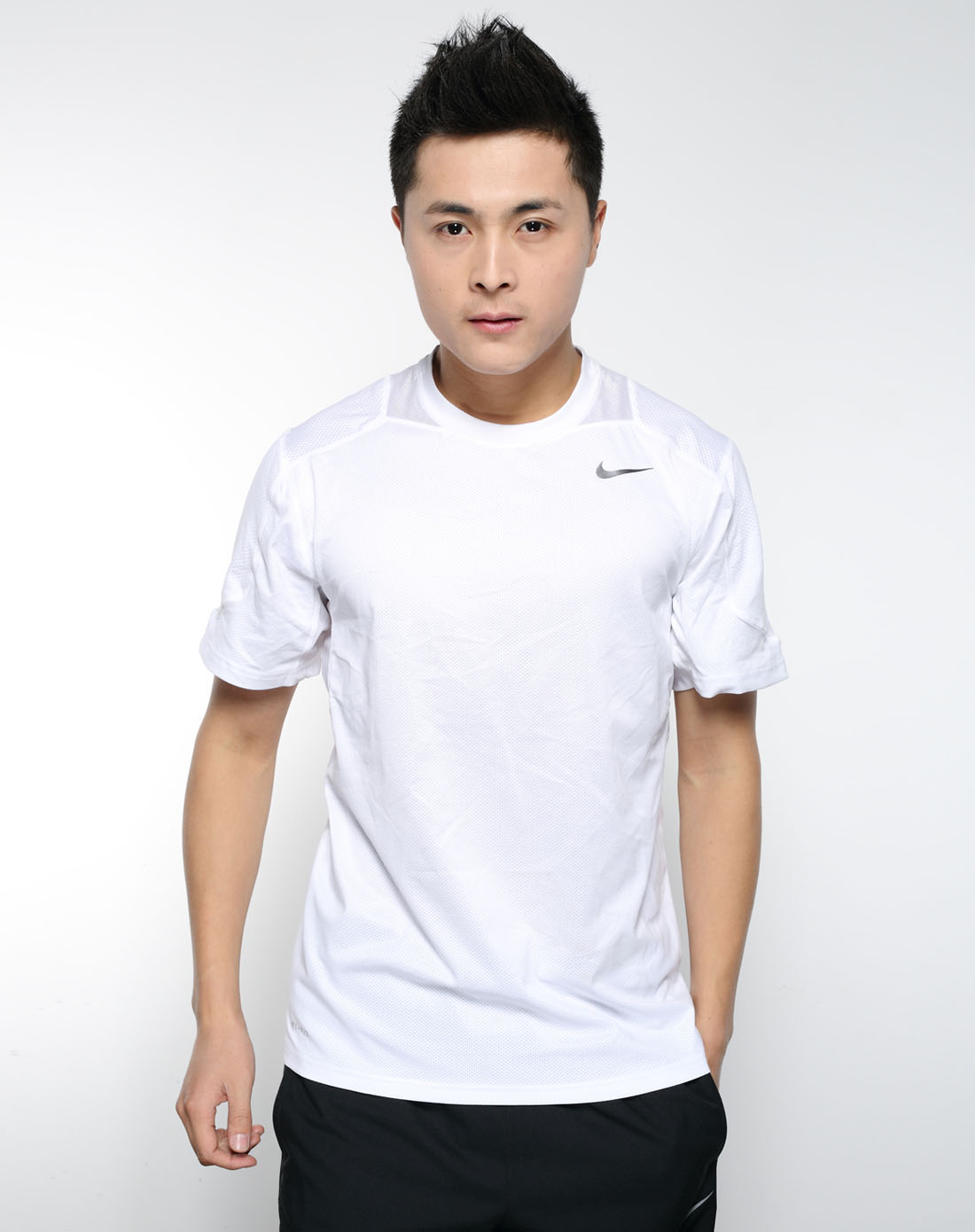 耐克Nike男子白色短袖T恤404232-100