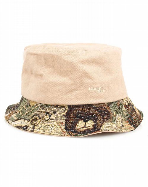 丹尼熊女款卡其色时尚优雅女帽DB11035B 价