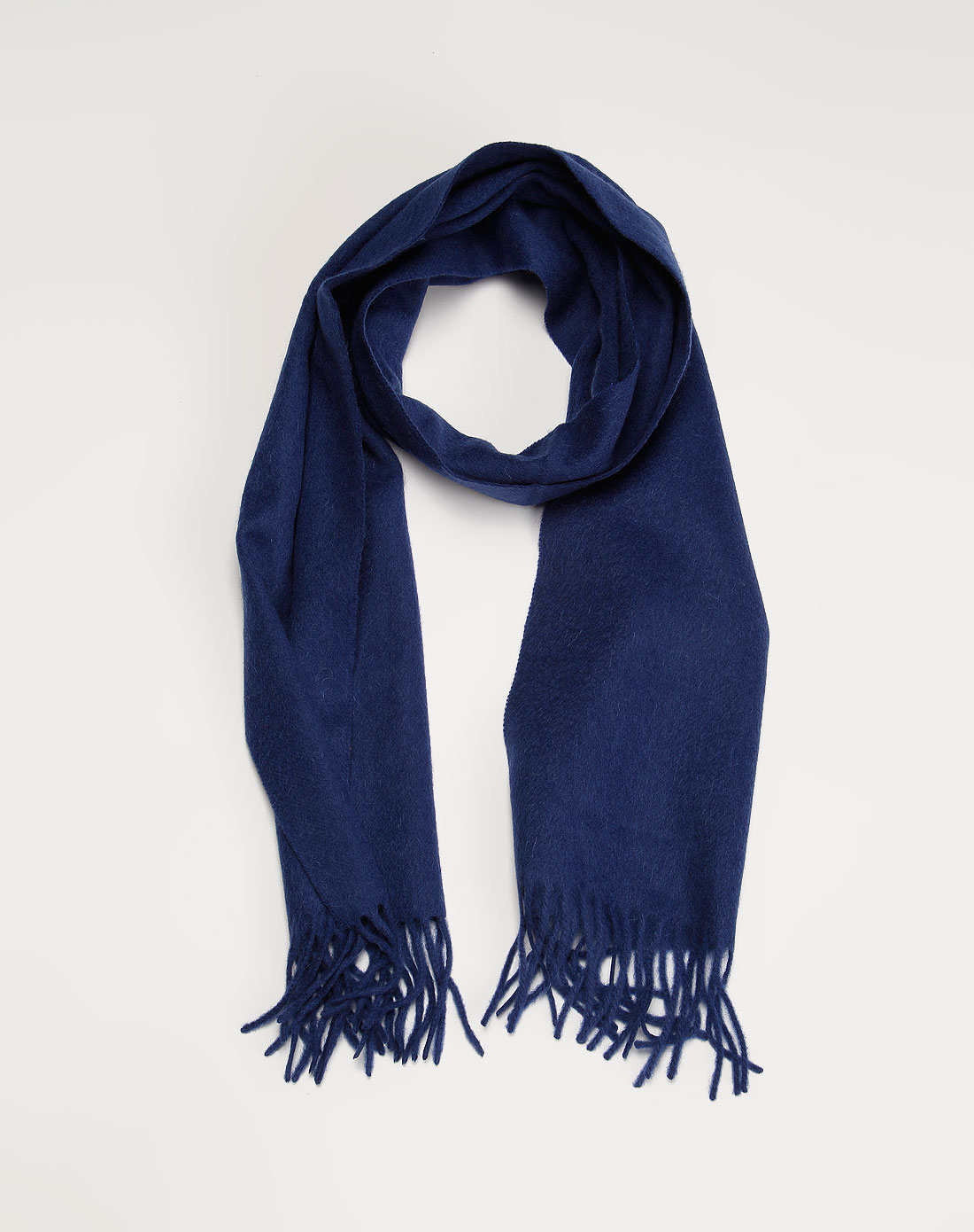 b&balos女款深蓝色时尚简约围巾