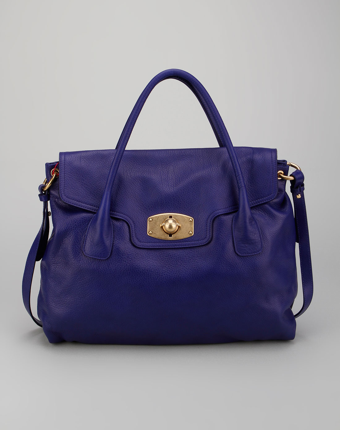 furla女款深蓝色经典两用包