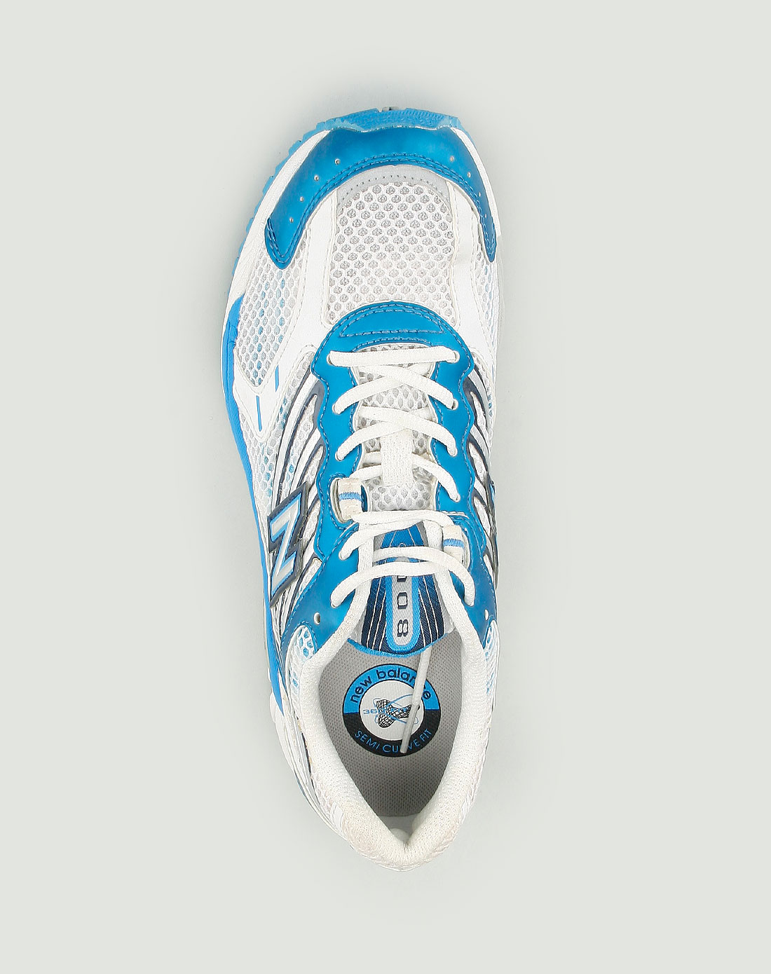 新百伦new balance女款蓝白色网纹运动鞋_唯品会名牌时尚折扣网