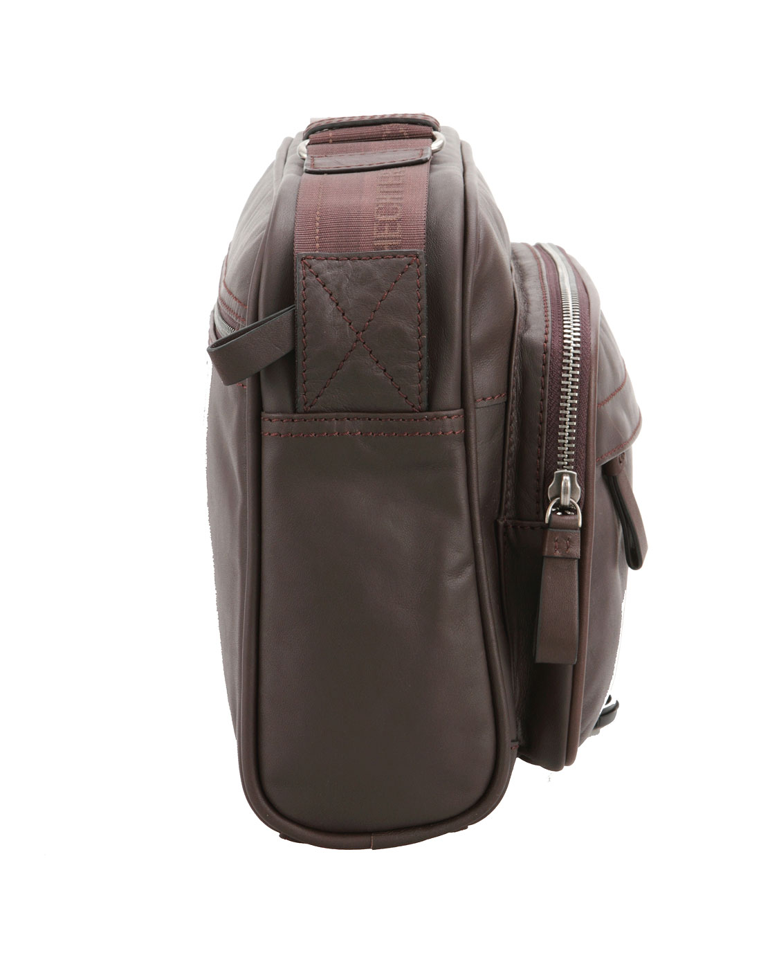 丹尼爱特daniel hechter男款深啡色背提包