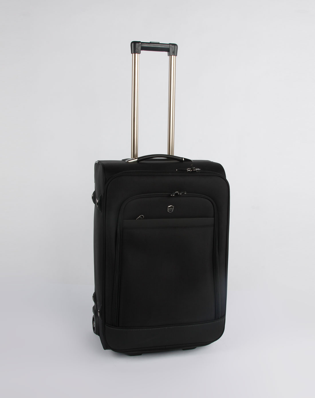 high land纯黑色拉杆箱