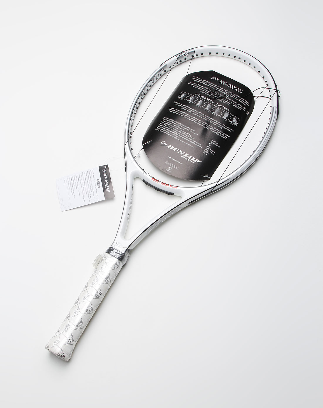 邓禄普dunlop男装专场中性白色网球拍(无线)
