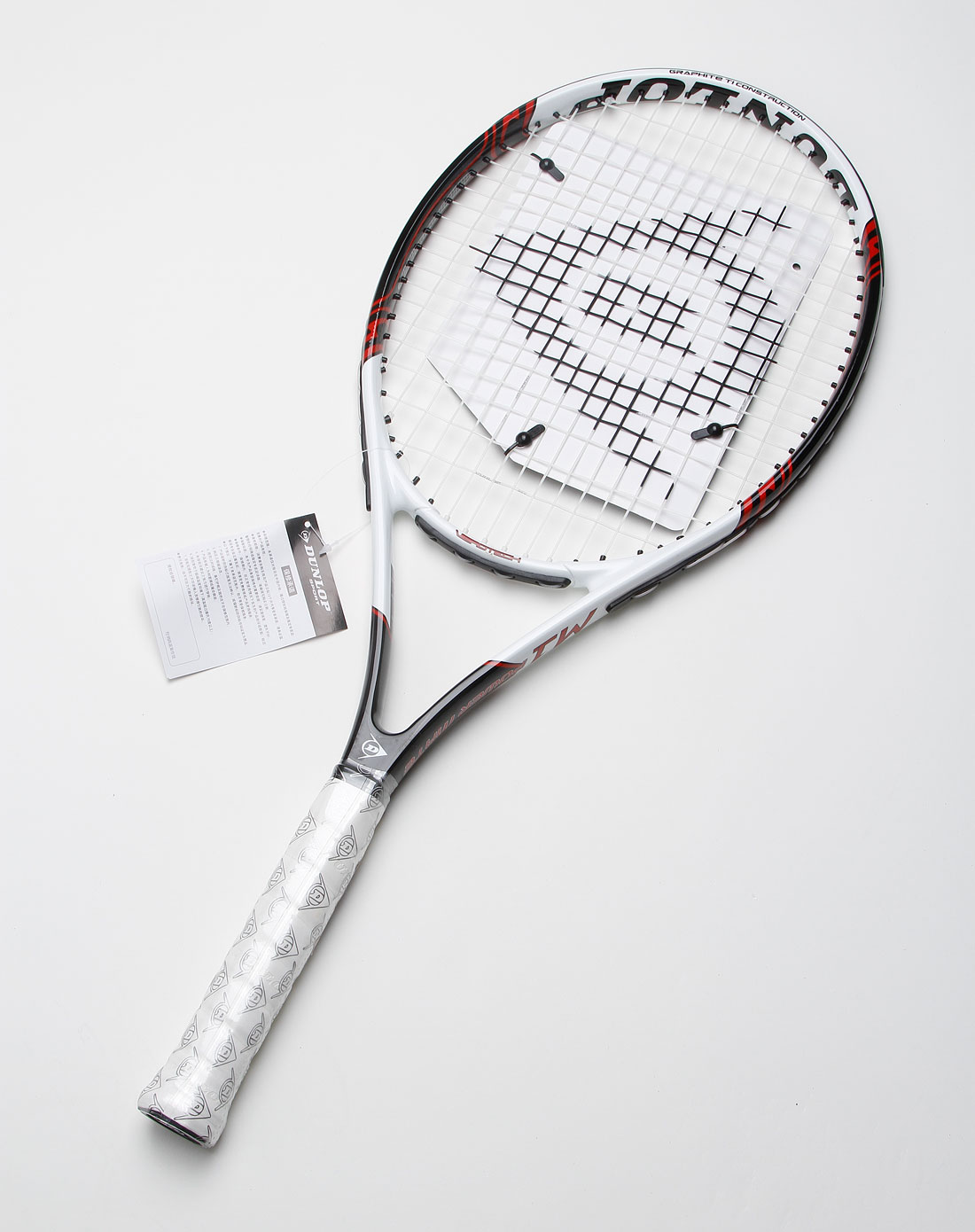 邓禄普dunlop男装专场中性黑/白/红色网球拍(有线)