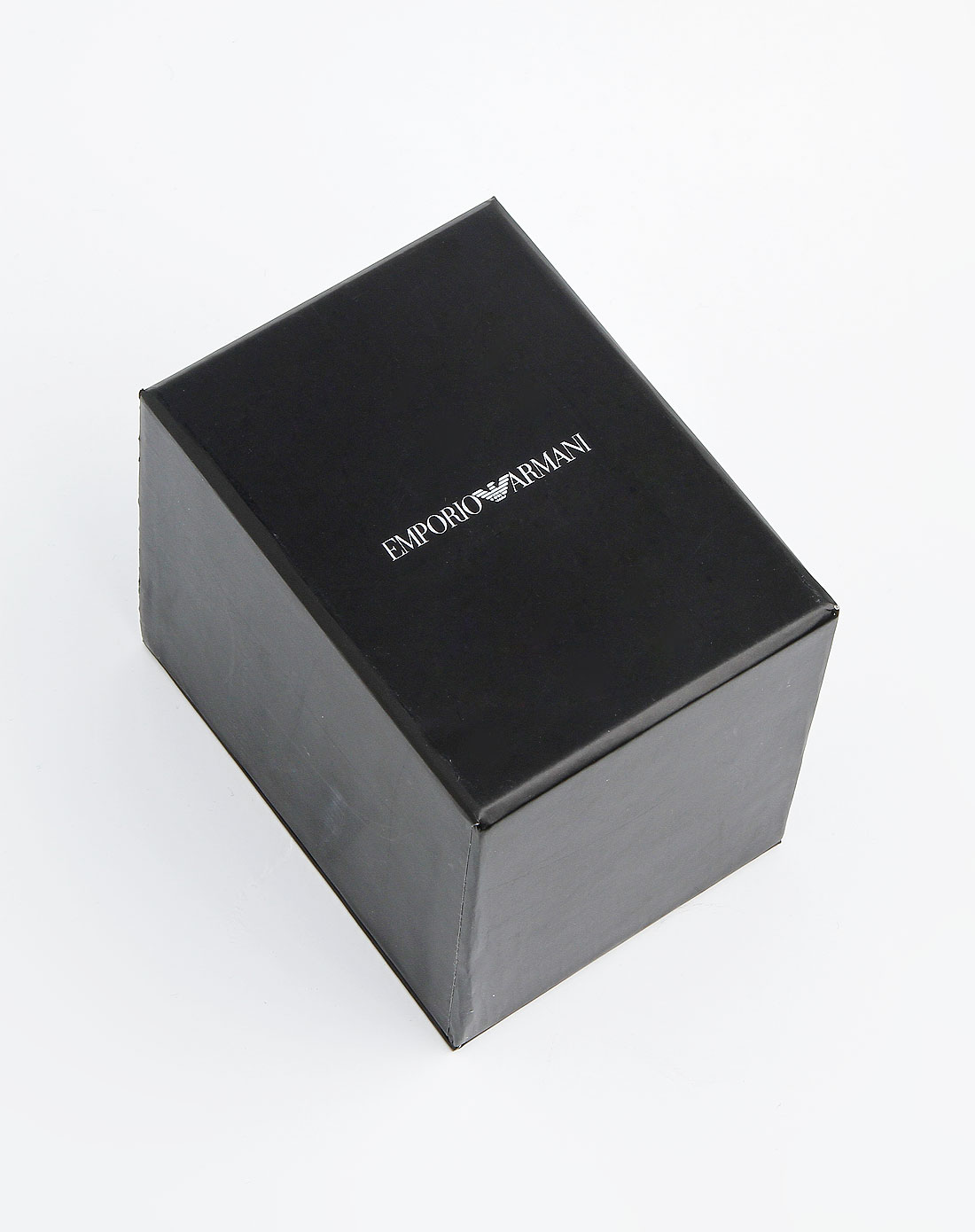 阿玛尼emporio armani-手表男款黑/银色三眼日历码腕表