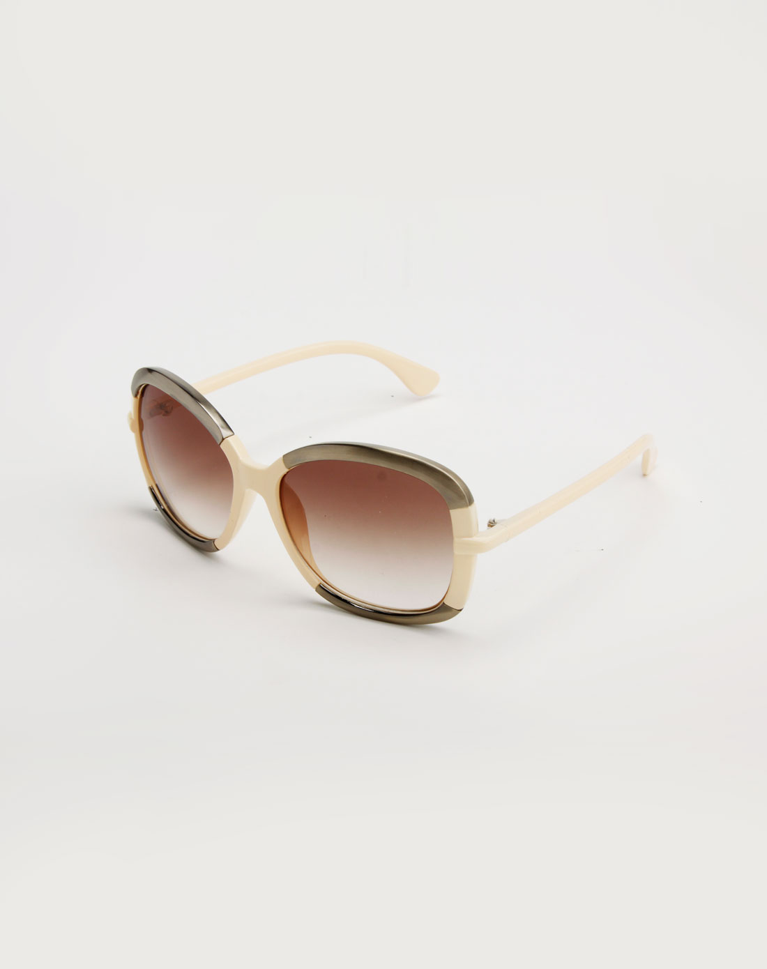 junko shimado浅杏/淡金色时尚眼镜