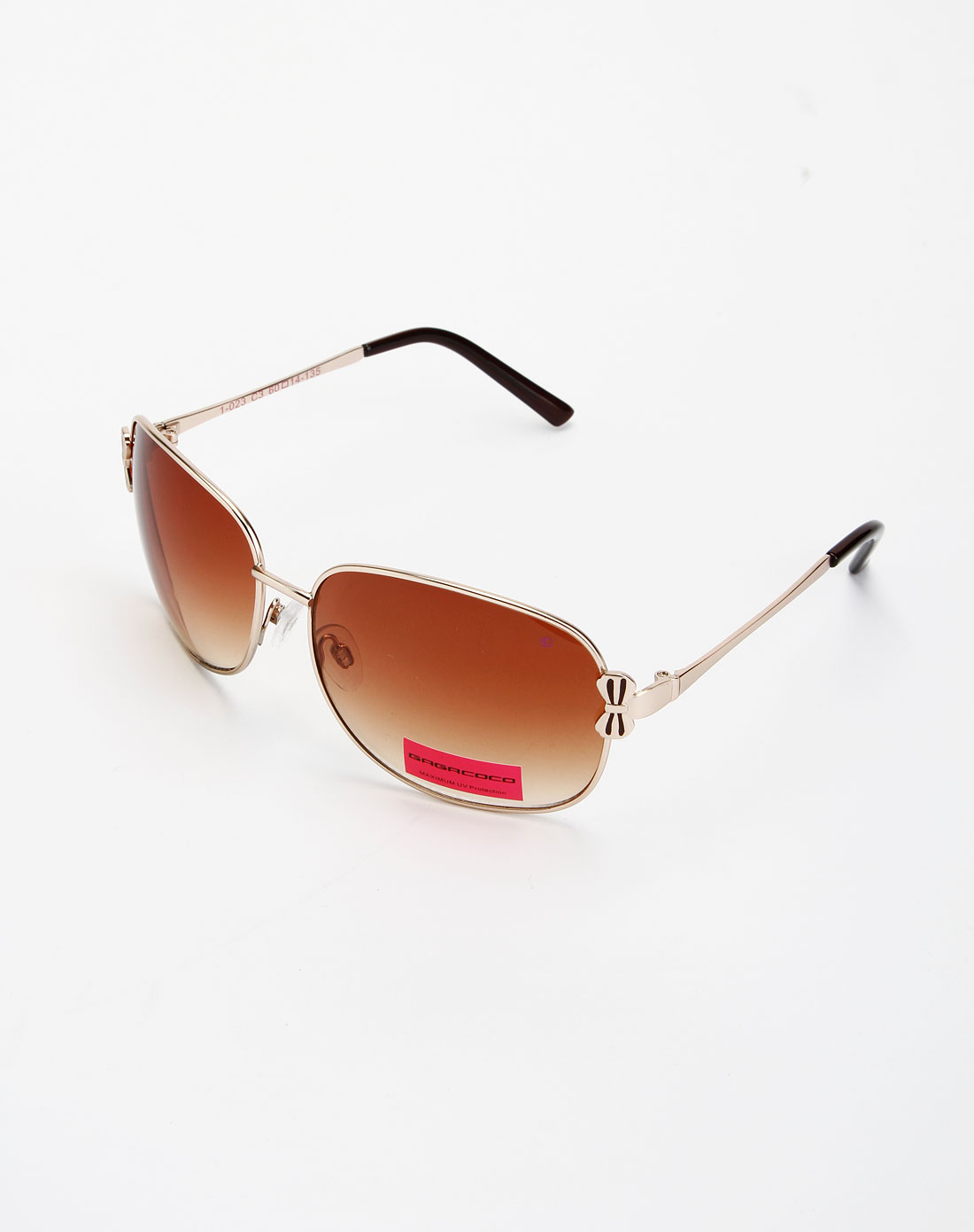 女款茶色时尚太阳眼镜