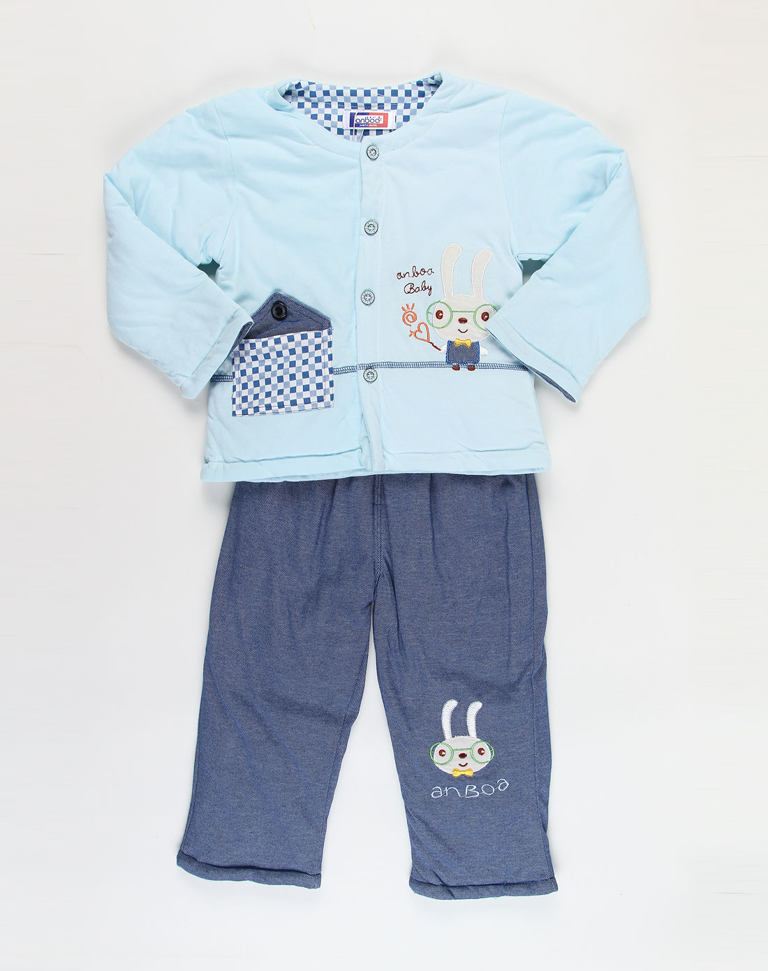 首页> 安宝儿anbaoer&安贝儿anbeier童装混合专场 > 安宝儿 牛仔宝宝