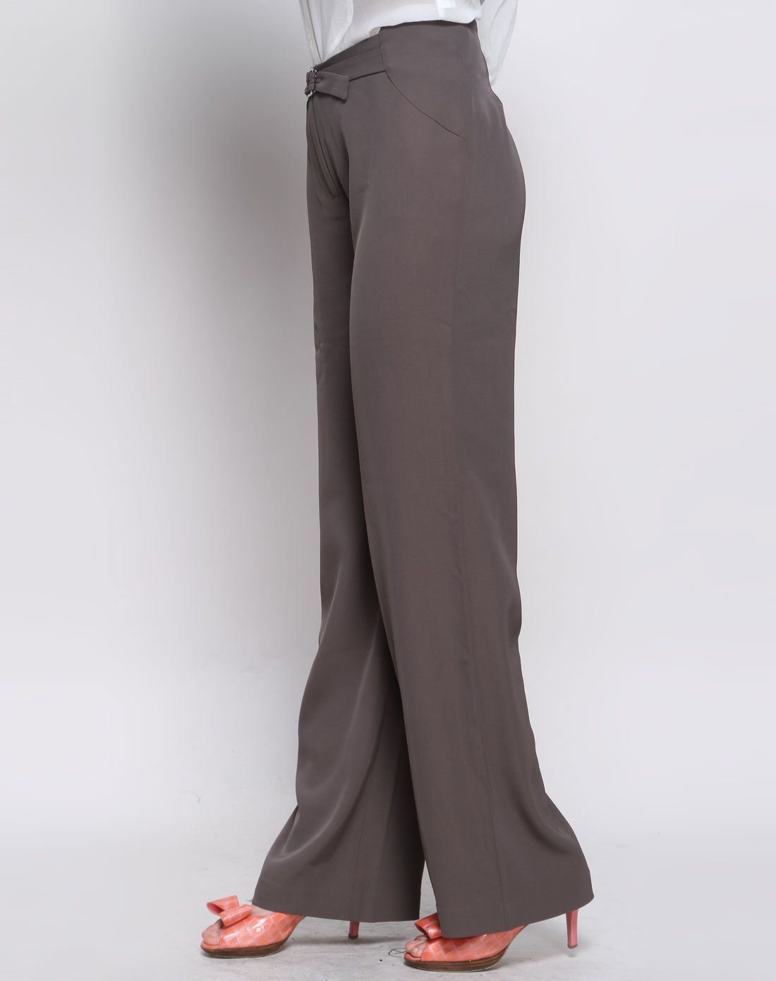 艺之卉女装专场摩卡色休闲长裤