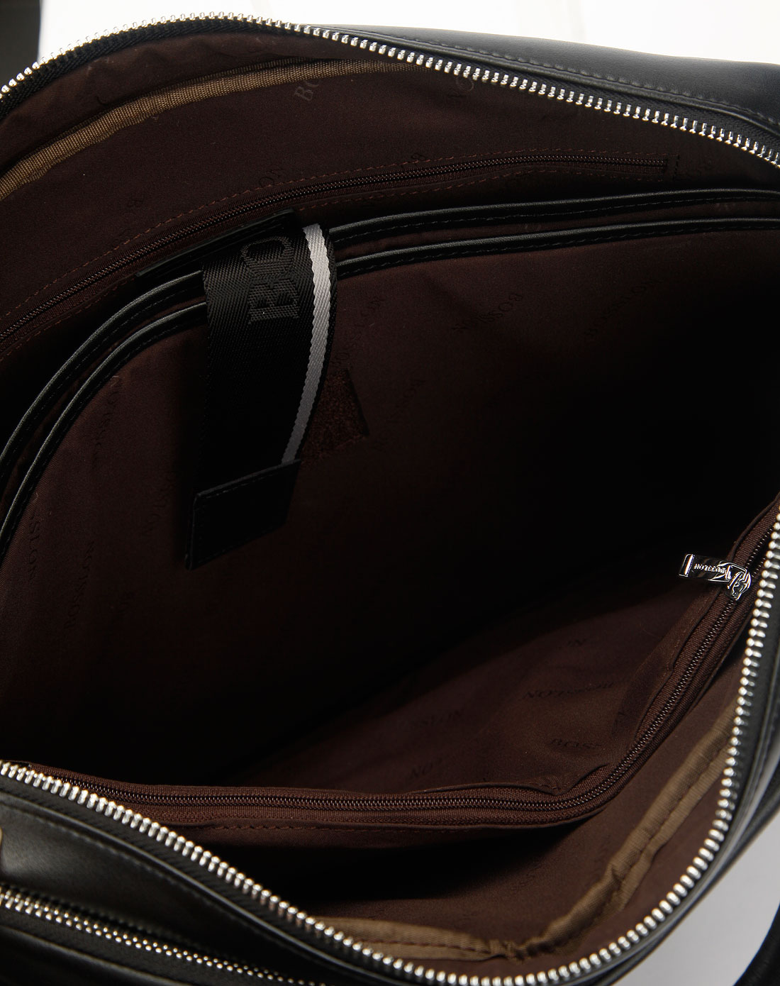 波仕龙bosslon皮具男士专场黑色商务手提包