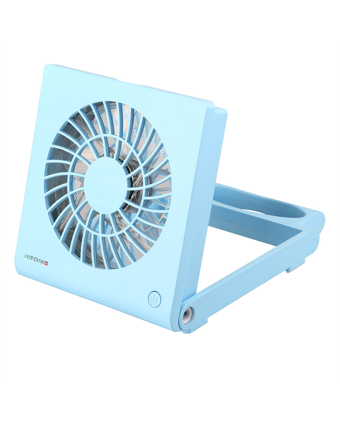 北欧家电专场薄荷蓝方形usb风扇 2w