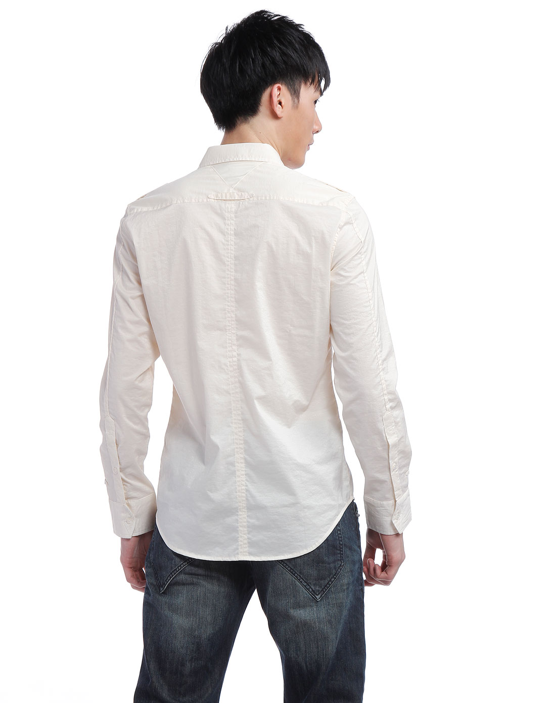 koyo米白色休闲衬衫