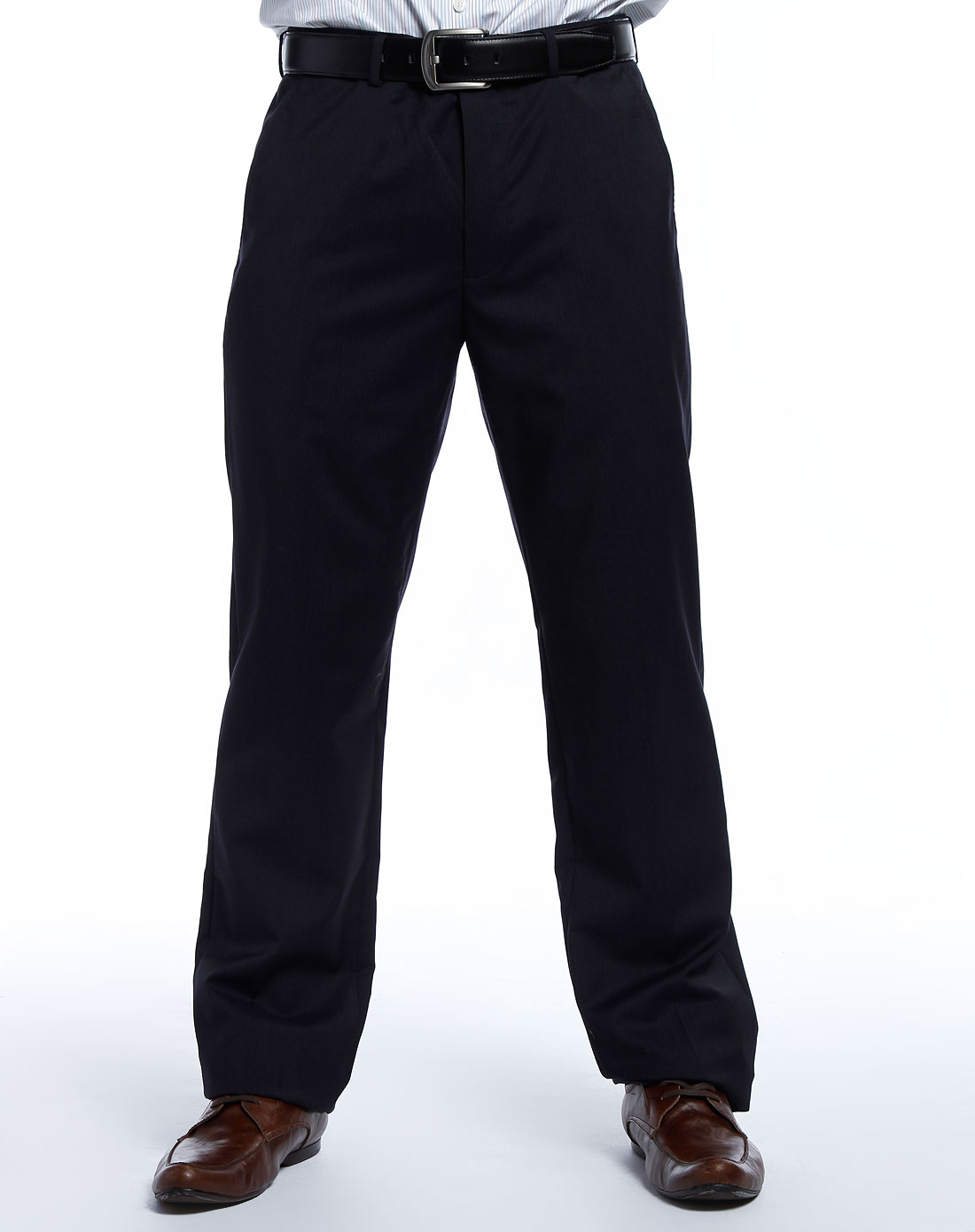 都彭s.t.dupont男款黑色休闲长西裤