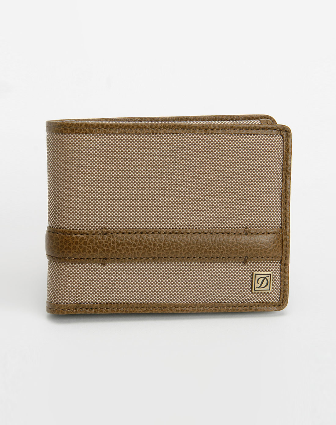 都彭s.t.dupont中性卡其色钱包