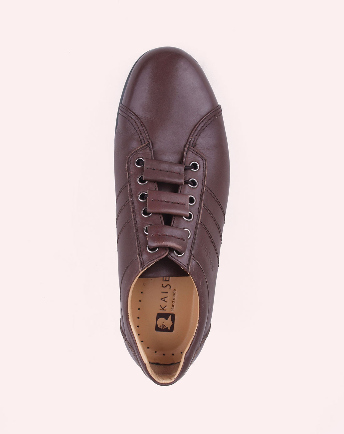 凯撒kaiser男鞋专场男款咖啡色皮鞋