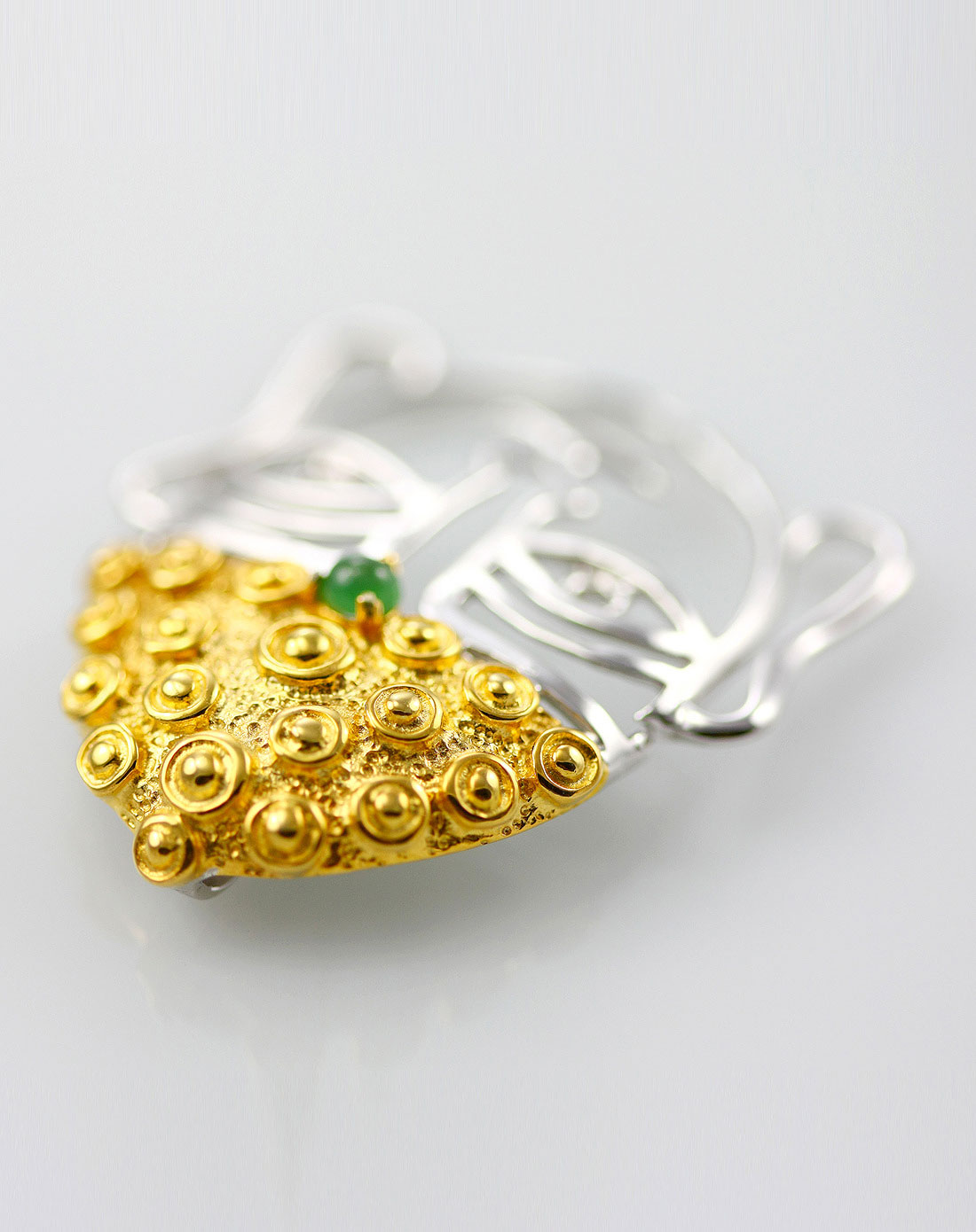 王廷珠宝waltraud jewelry饰品专场中性彩色翡翠-释迦摩尼-佛头