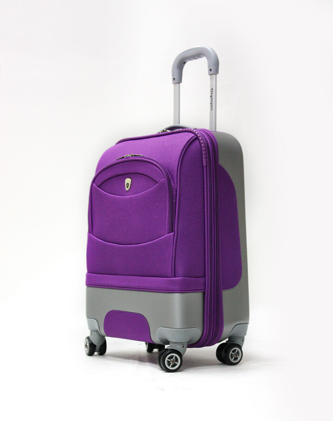 紫色时尚拉杆箱 22寸