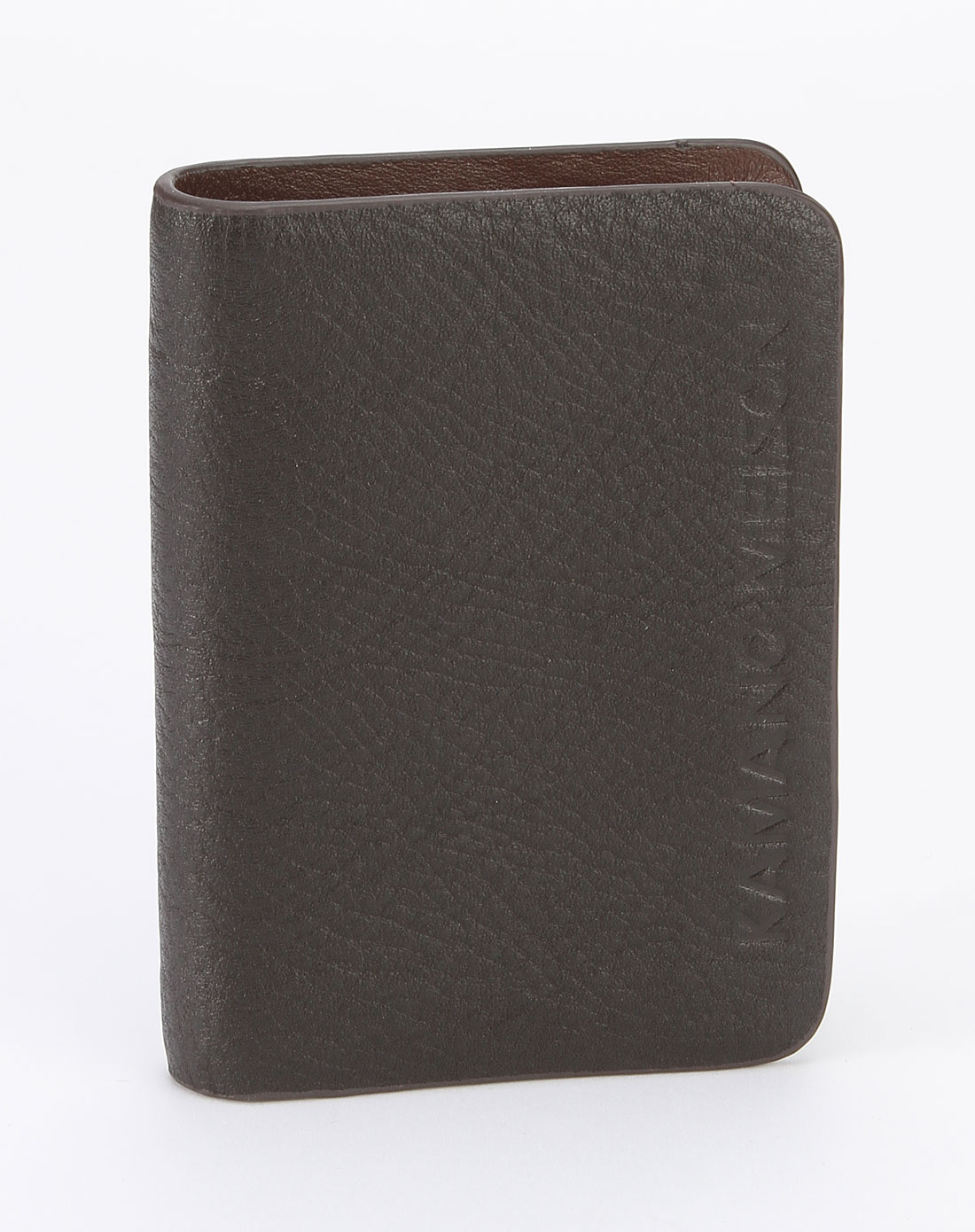 卡玛诺·梅森kamano meison男士箱包专场咖啡色时尚名片包