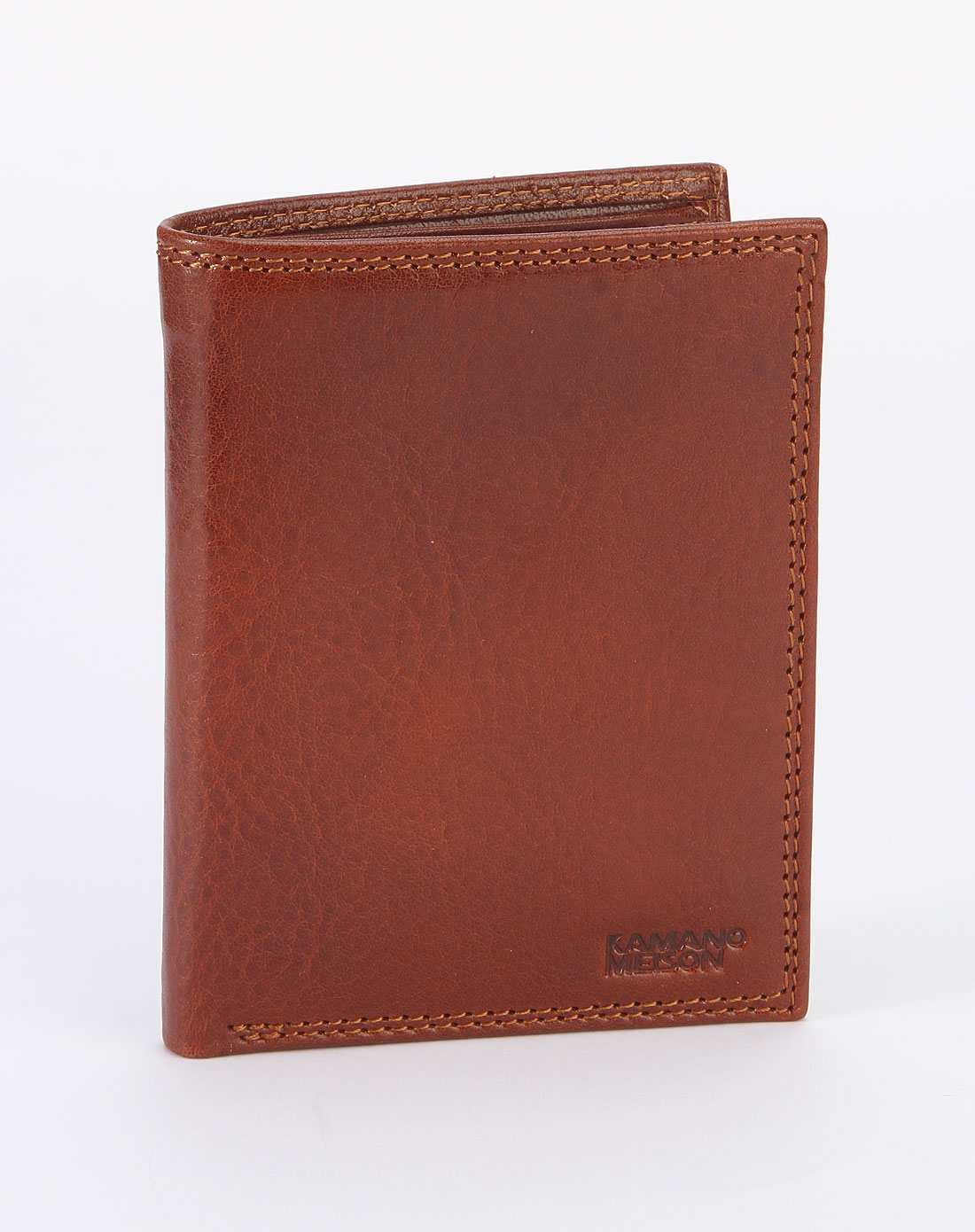 棕红色个性钱包