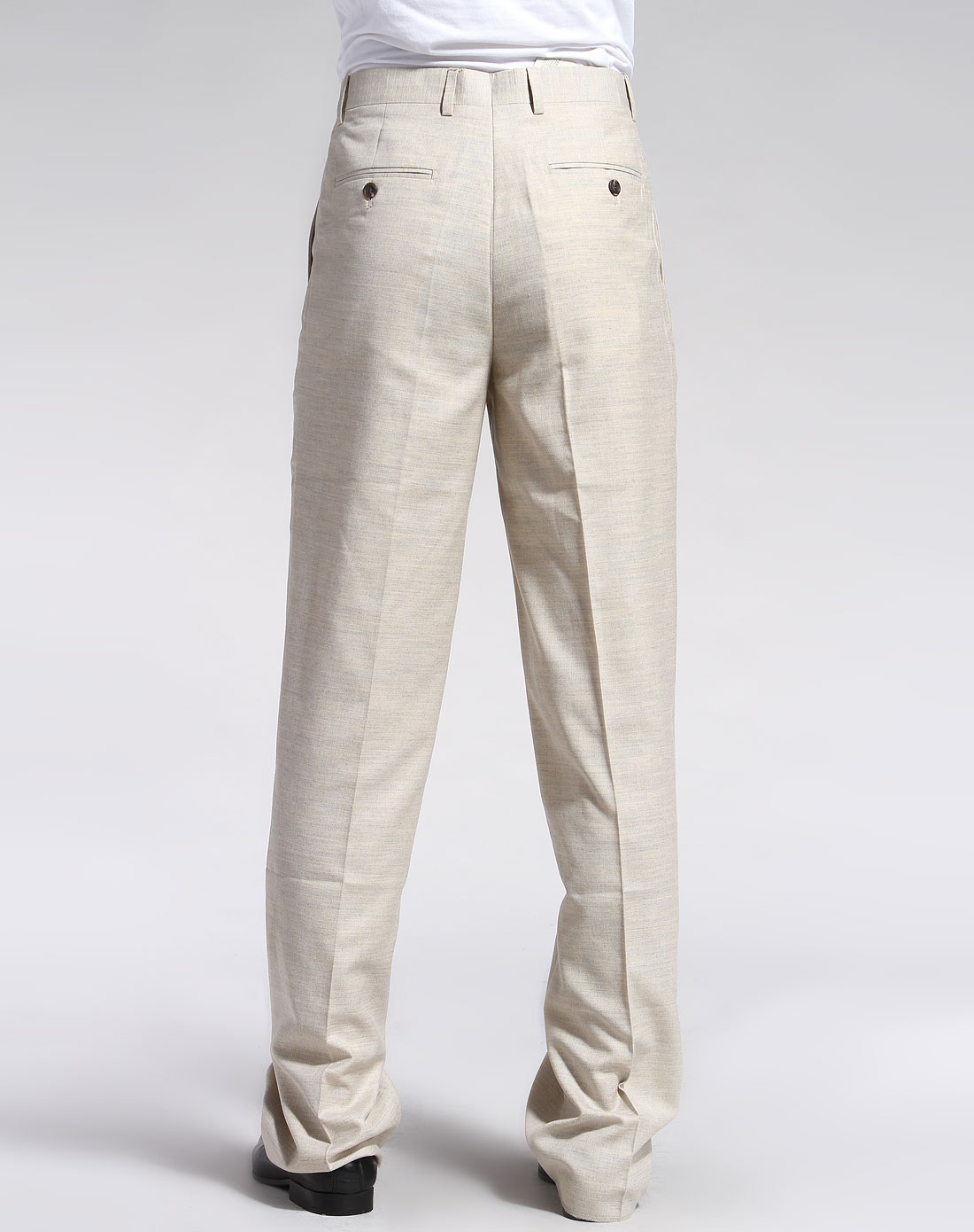 宾度j.benato男装专场米黄色时尚长西裤