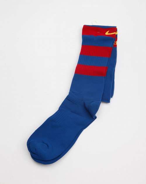 耐克nike男装专场男款蓝色巴塞隆拿球队足球袜