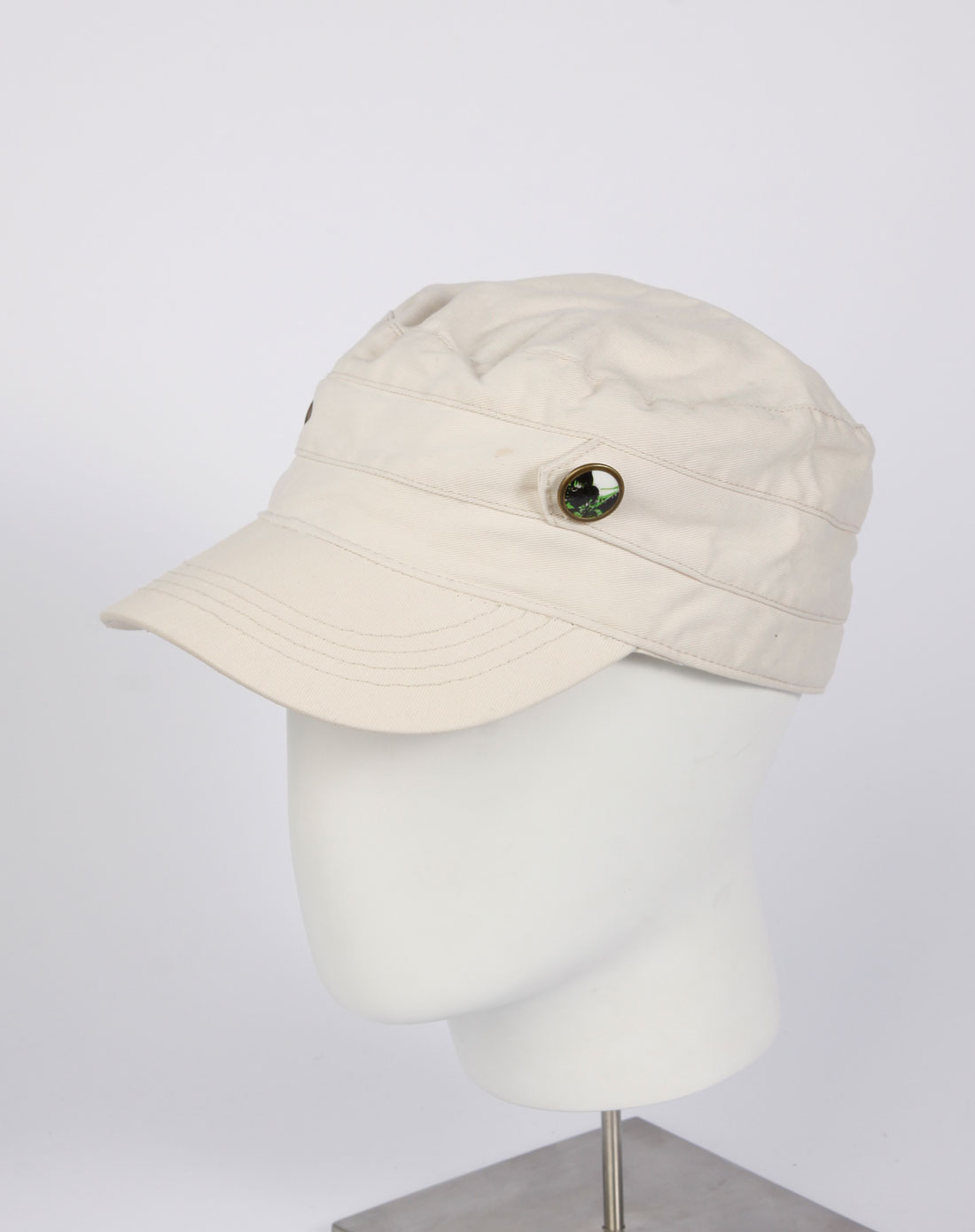 fox-女装专场女款乳白色鸭嘴帽