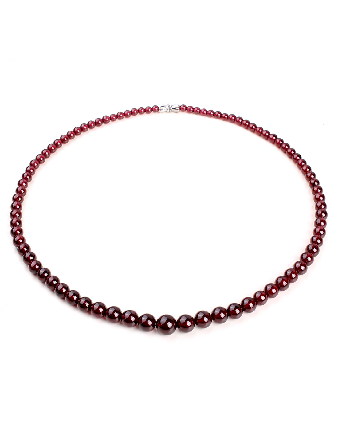 凝萃坊精选天然石榴石项链-塔链(附鉴定证书)