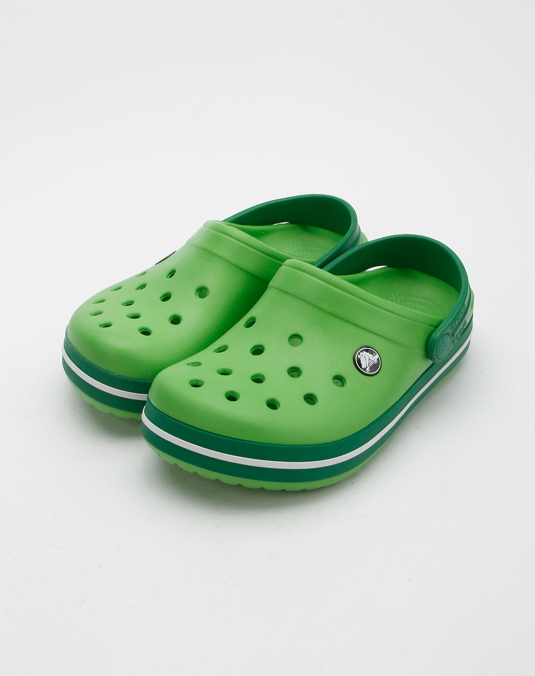 卡骆驰crocs男女混合专场-中性苹果绿色小卡骆班休闲鞋