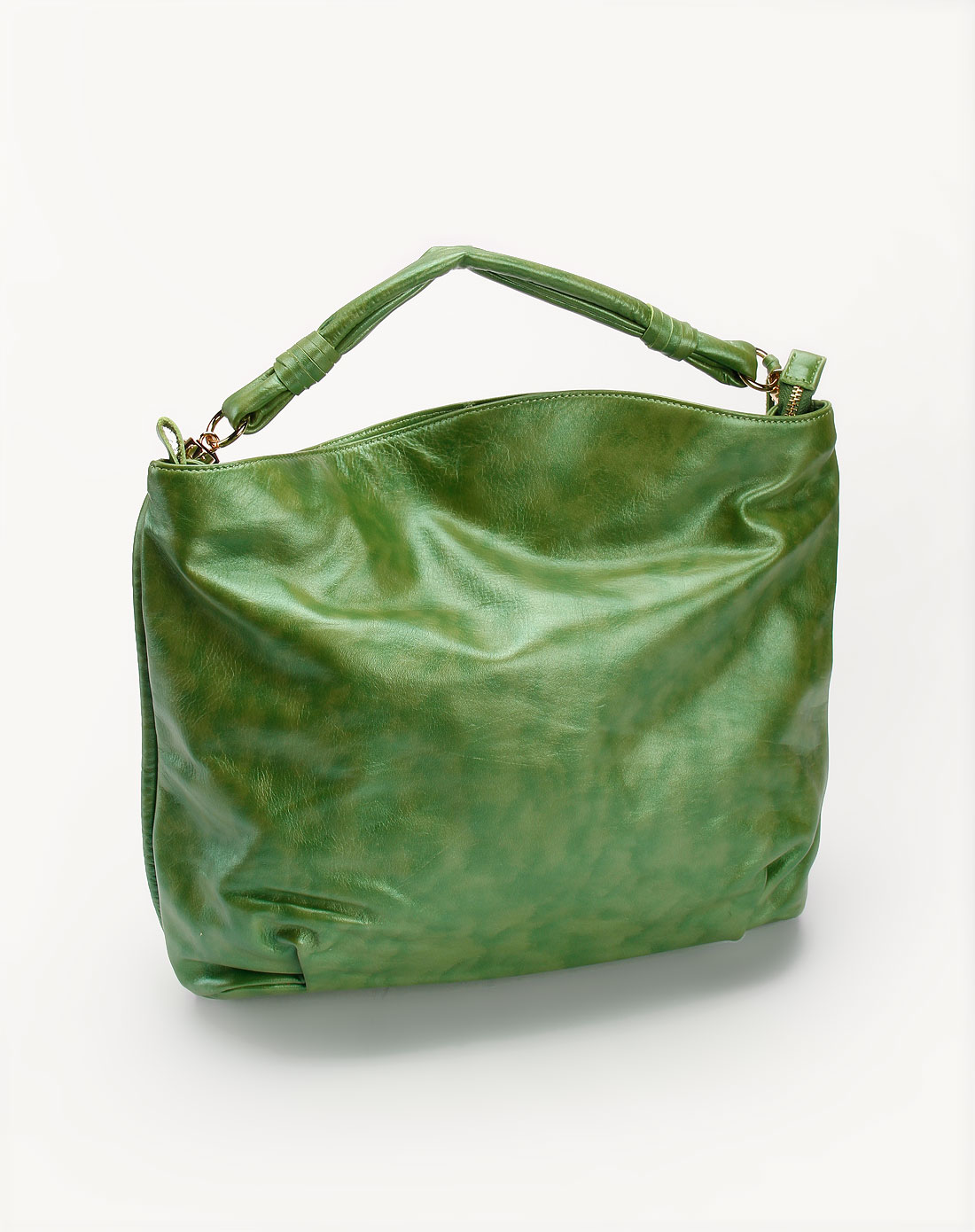 eastide女款绿色单肩手提包