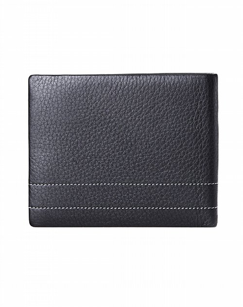 博斯绅威bosssunwen男包专场男款黑色横款多功能牛皮钱包