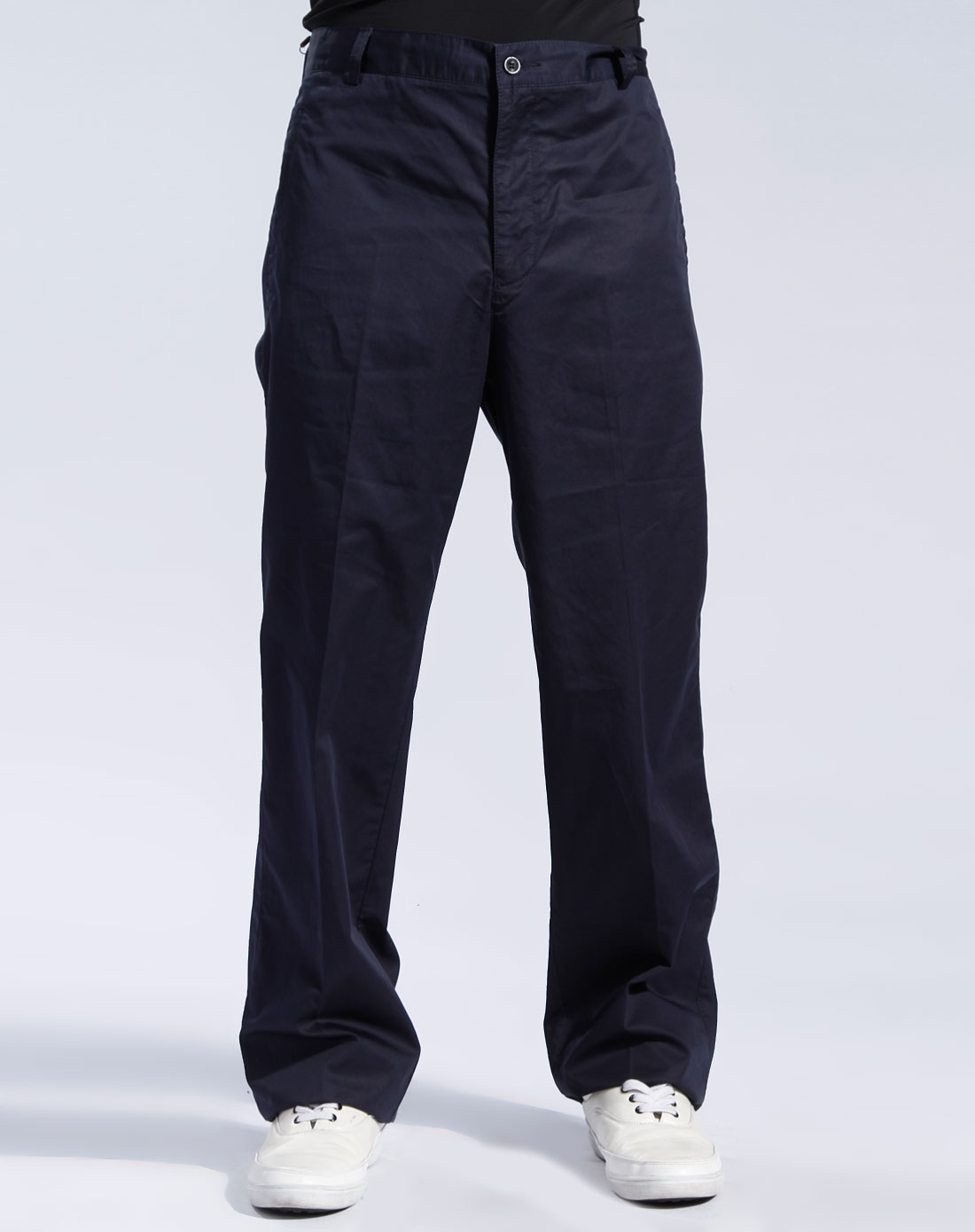 品牌混合专场-5----夜场丹戈迪亚dangediya 藏蓝色休闲裤