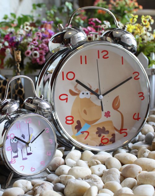 迪高digo钟表专场卡通粉-丝牛l闹钟