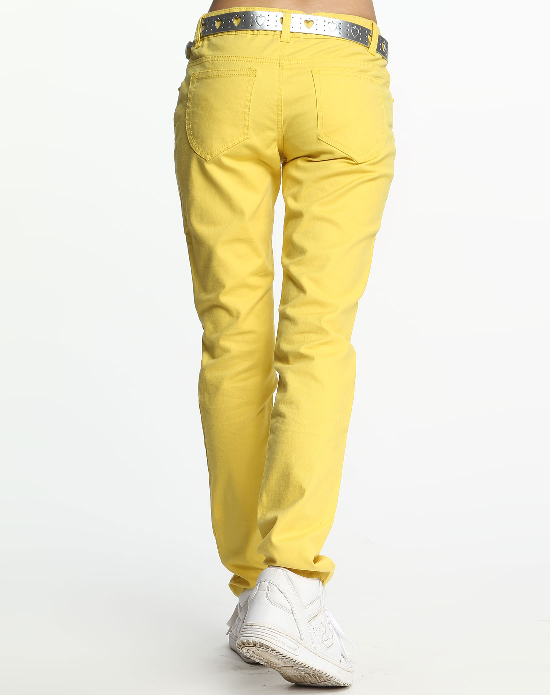 森马女装专场黄色时尚长裤
