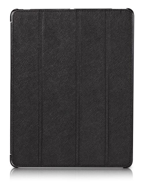 麦利多mailido苹果配件专场ipad3 黑色超簿防滑三折设计保护套