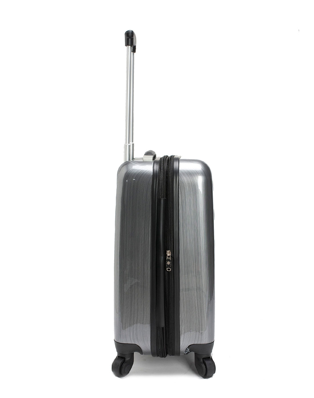 银色镜面拉杆箱21寸