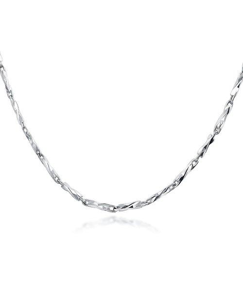 周生生珠宝专场pt950铂金项链 45厘米